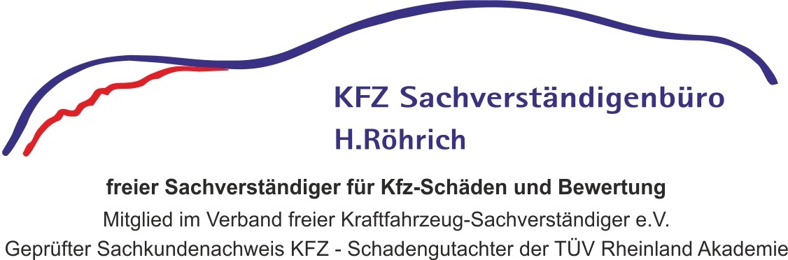 KFZ Sachverständigenbüro Inh. Hans Röhrich Logo