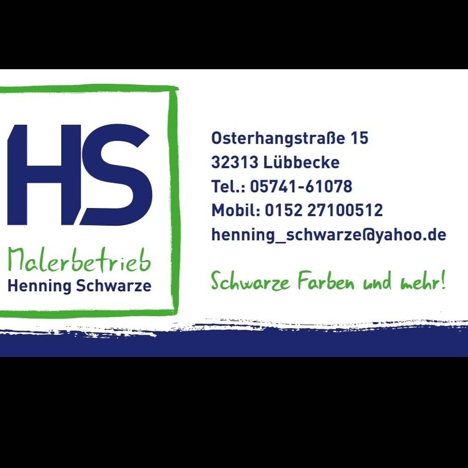 Malerbetrieb Henning Schwarze Logo