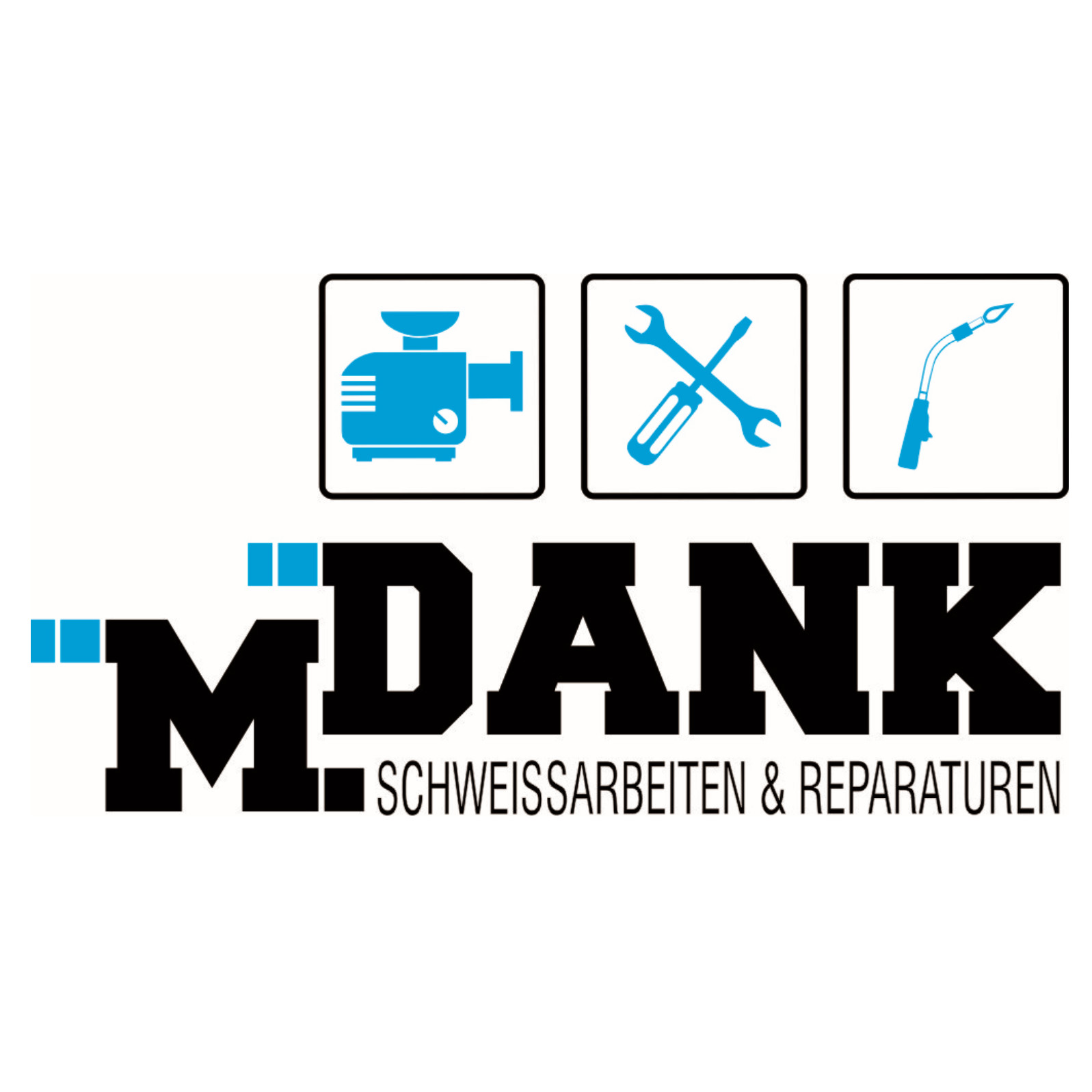 M. Dank Schweißarbeiten / Reparaturen Logo