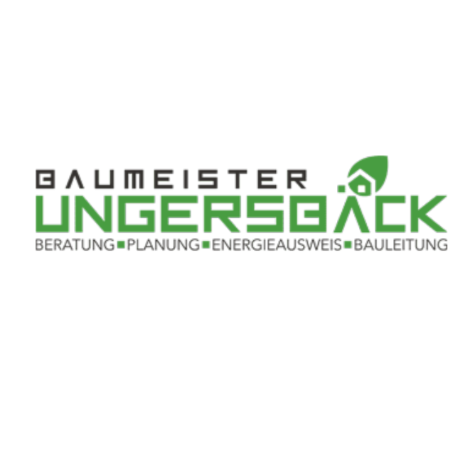 Bau Planung | Baumeister Josef Ungersbäck Logo